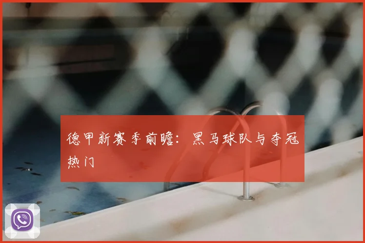 德甲新赛季前瞻：黑马球队与夺冠热门